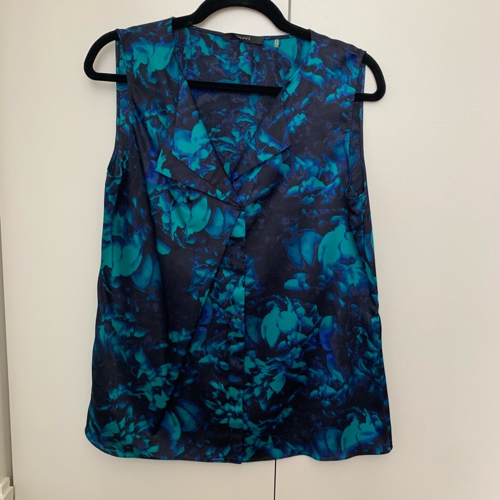 Tahari Floral Tank